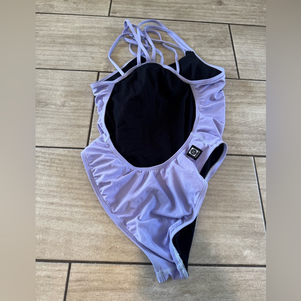 Jolyn Swimsuit Ryker Fixed Back Lavender Size 32